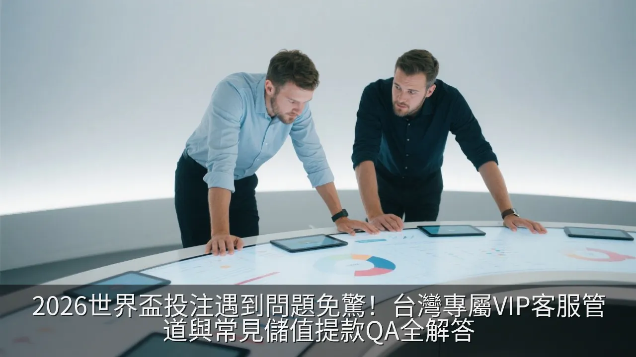 2026世界盃投注遇到問題免驚！台灣專屬VIP客服管道與常見儲值提款QA全解答