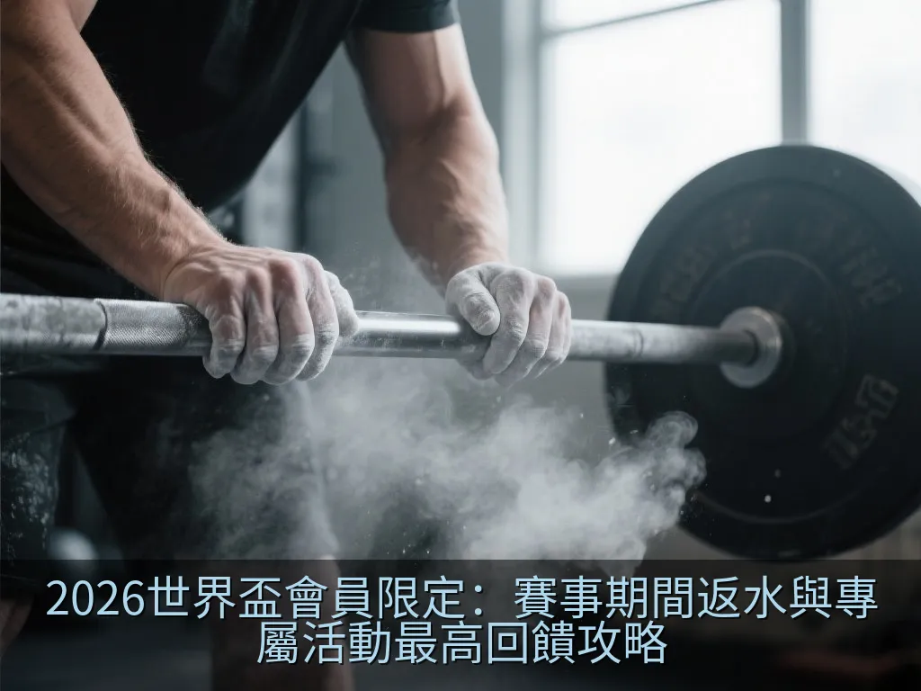 2026世界盃會員限定：賽事期間返水與專屬活動最高回饋攻略